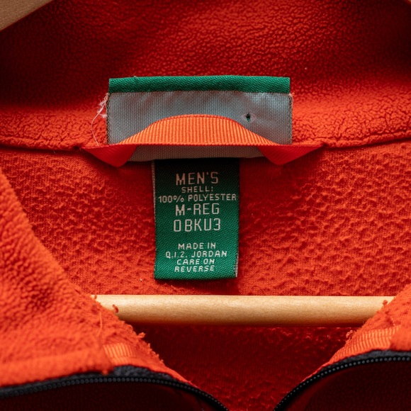 L.L. Bean Quarter Zip Fleece Long Sleeve Pullover Sweater - Picture 9 of 9